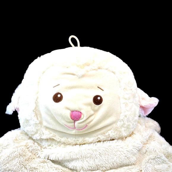 Mary Meyer Bestever Baby Infant Tummy Time Buttery Soft Plush Lamb Floor Mat - Picture 3 of 4